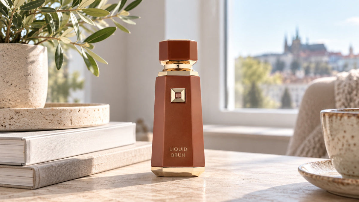 French Avenue Sweet Pleasure Collection Liquid Brun EDP 100 ml na fotografii k článku French Avenue Liquid Brun – recenze.