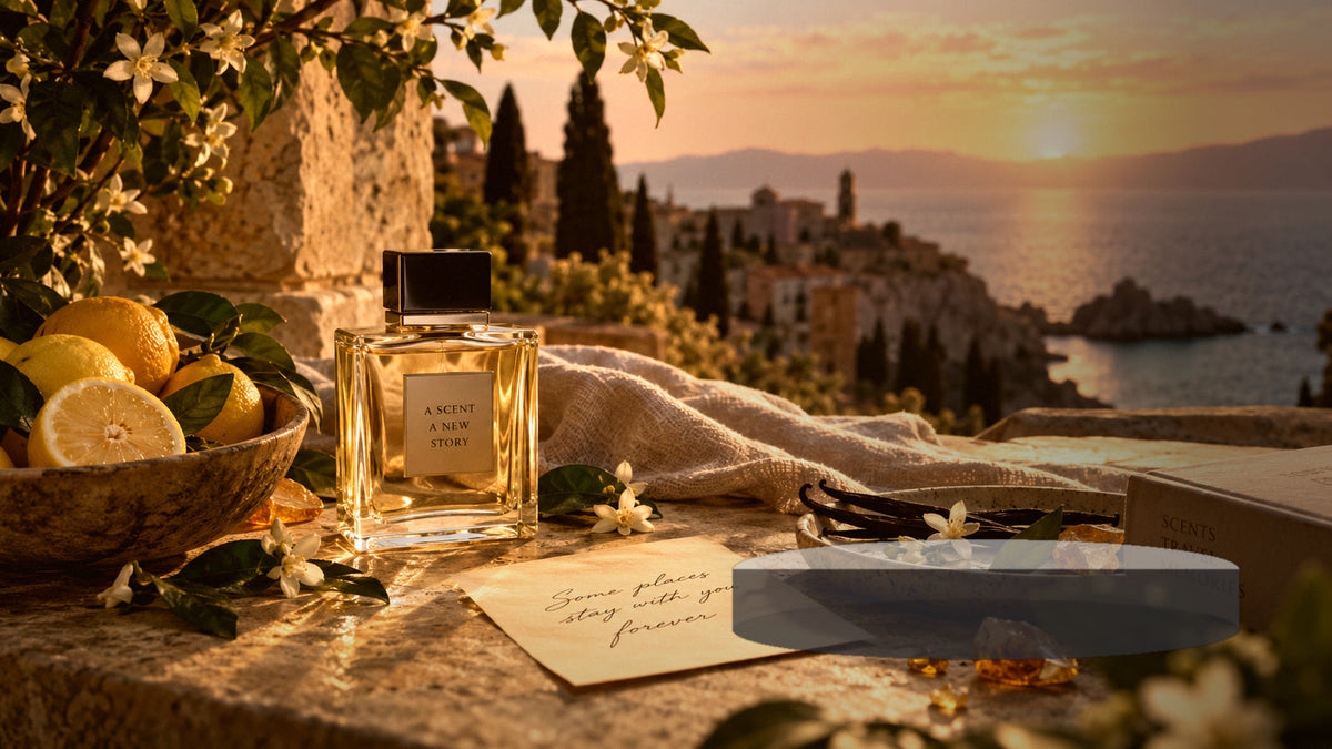 Rovnaký skutočný parfum na rôznych typoch pokožky v realistickej fotografii