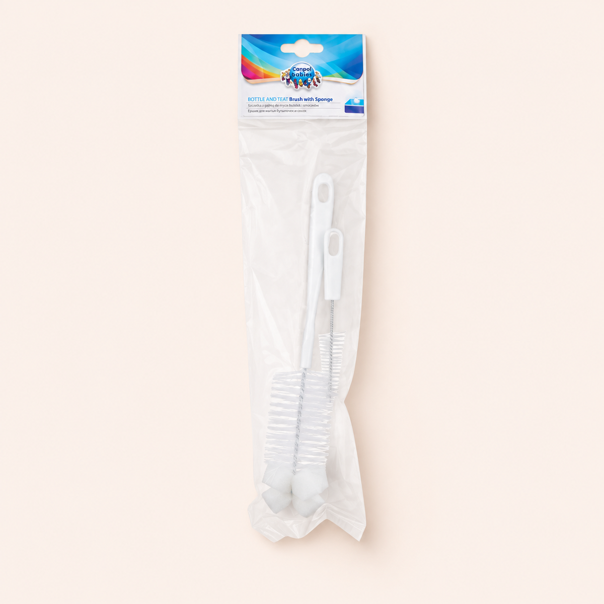 Canpol babies Bottle And Teat Brush With Sponge 2 ml