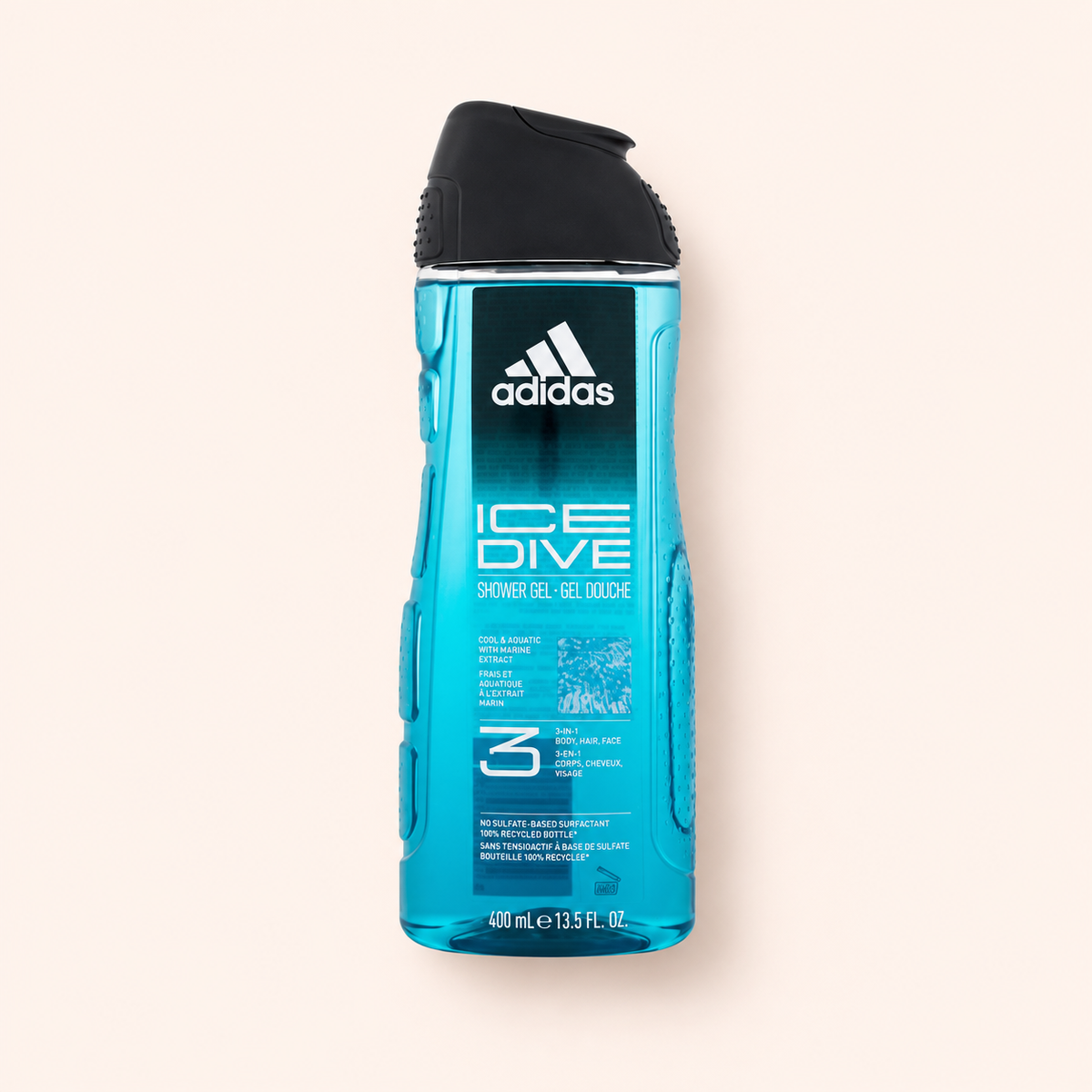 Adidas Ice Dive Shower Gel 3-In-1 400 ml