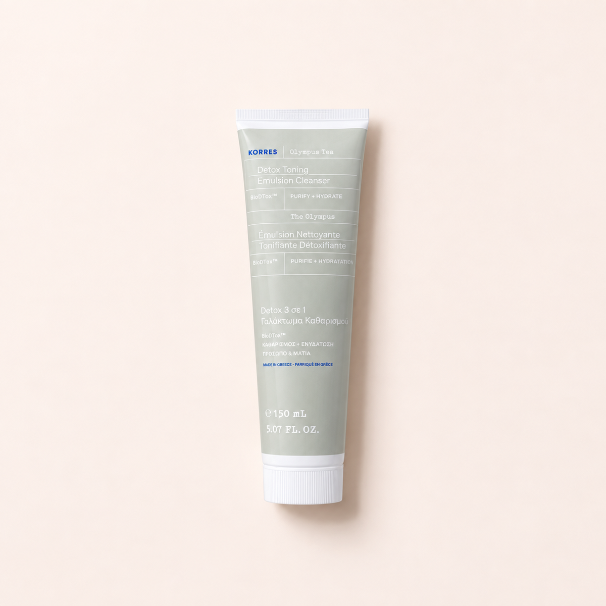 Korres Olympus Tea Detox Toning Emulsion Cleanser 150 ml