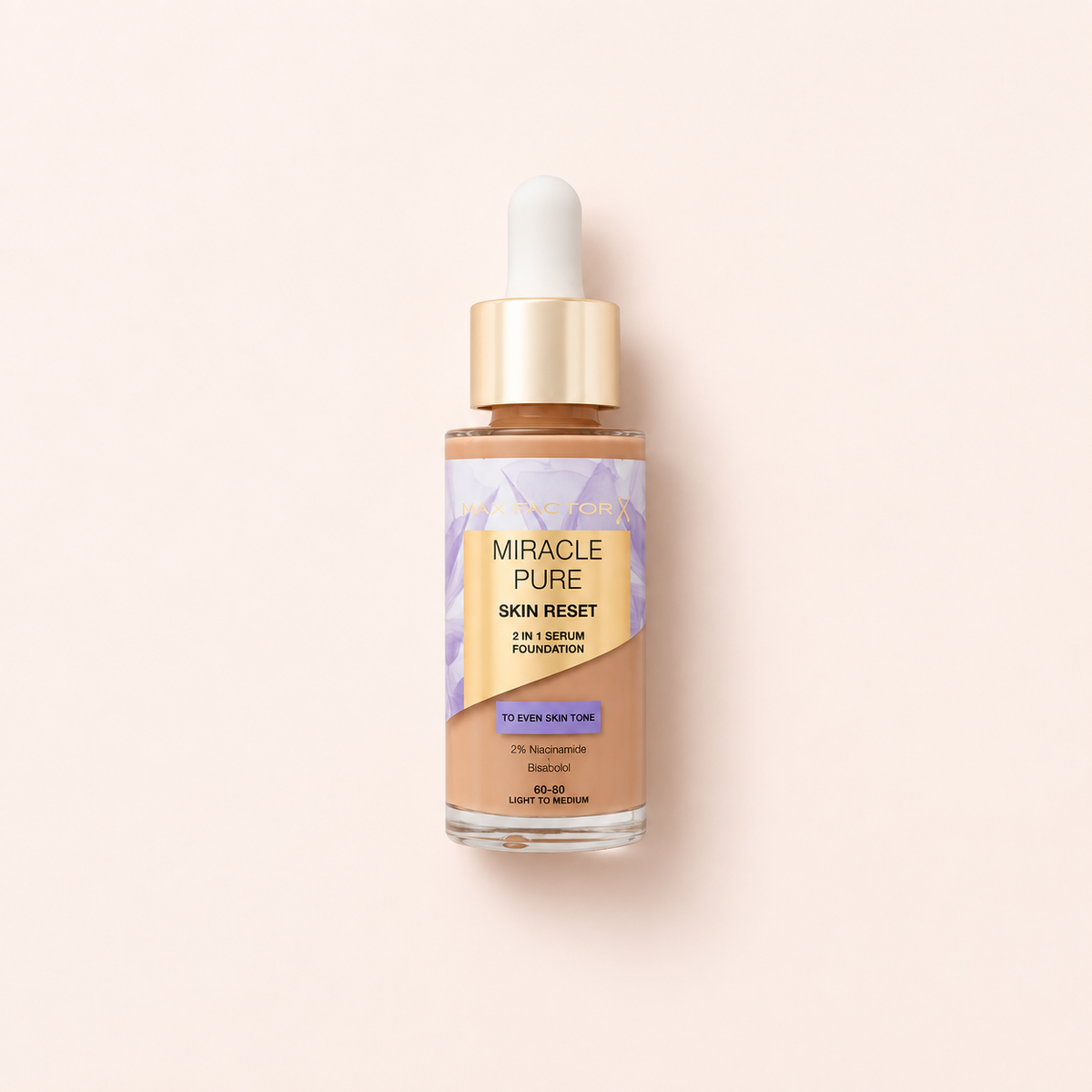 Max Factor Miracle Pure Skin Reset 2in1 Serum Foundation 30 ml
