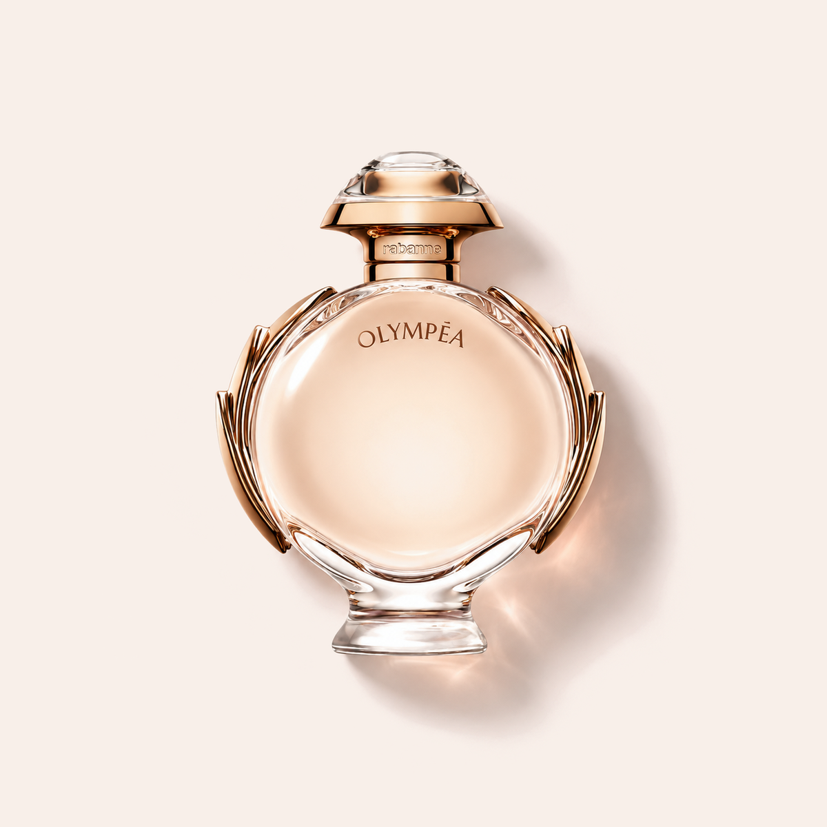 Paco Rabanne Olympéa EDP 80 ml na pozadí #f8efe9 – MrRizz