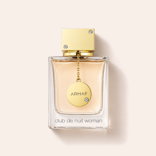 Armaf Club de Nuit Woman EDP 105 ml na pozadí #f8efe9 – MrRizz