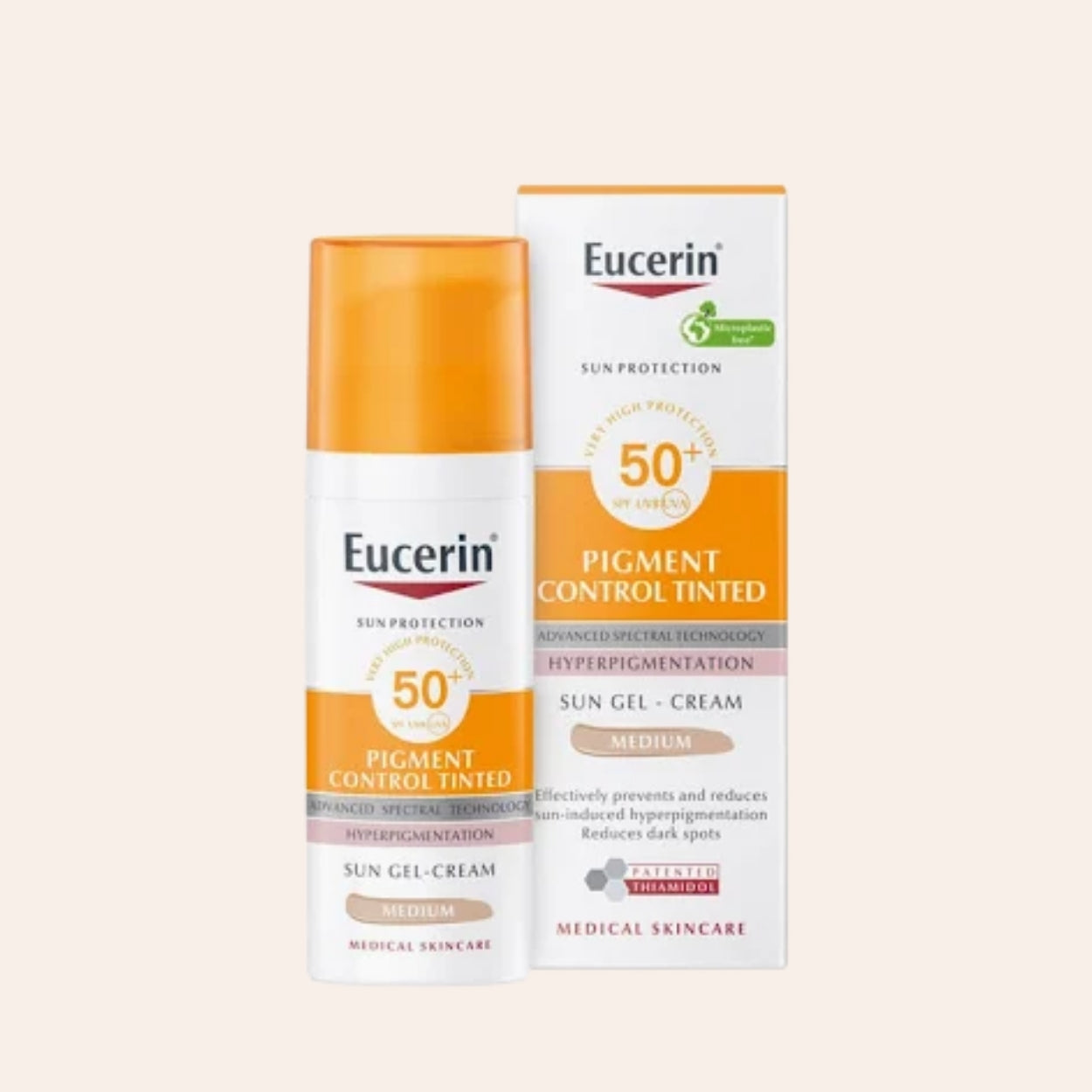 Eucerin Sonnenschutz Pigment Control Getönte Gel-Creme 50 ml
