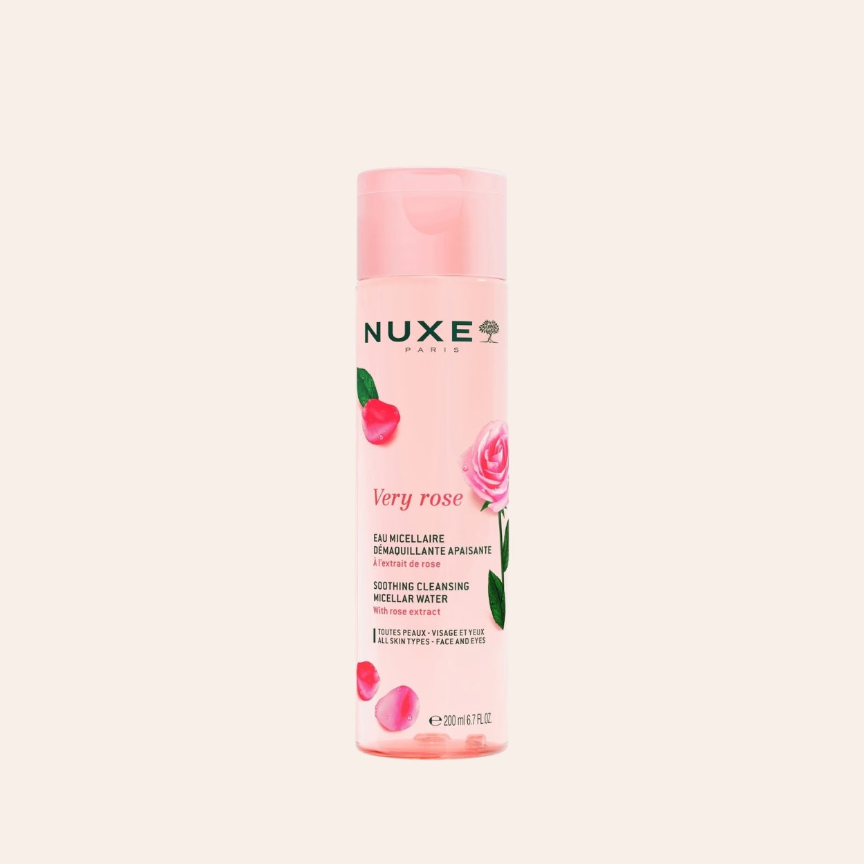 NUXE Very Rose Beruhigendes Mizellenwasser 200 ml