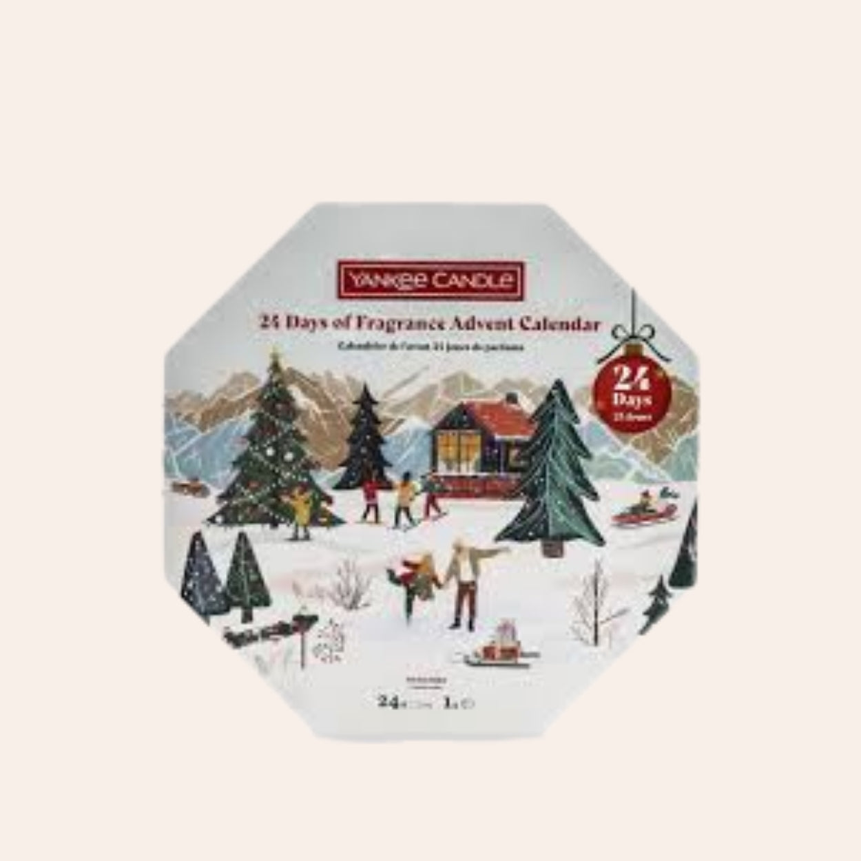 Yankee Candle 24 Tage Duft Adventskalender 9,8 ml
