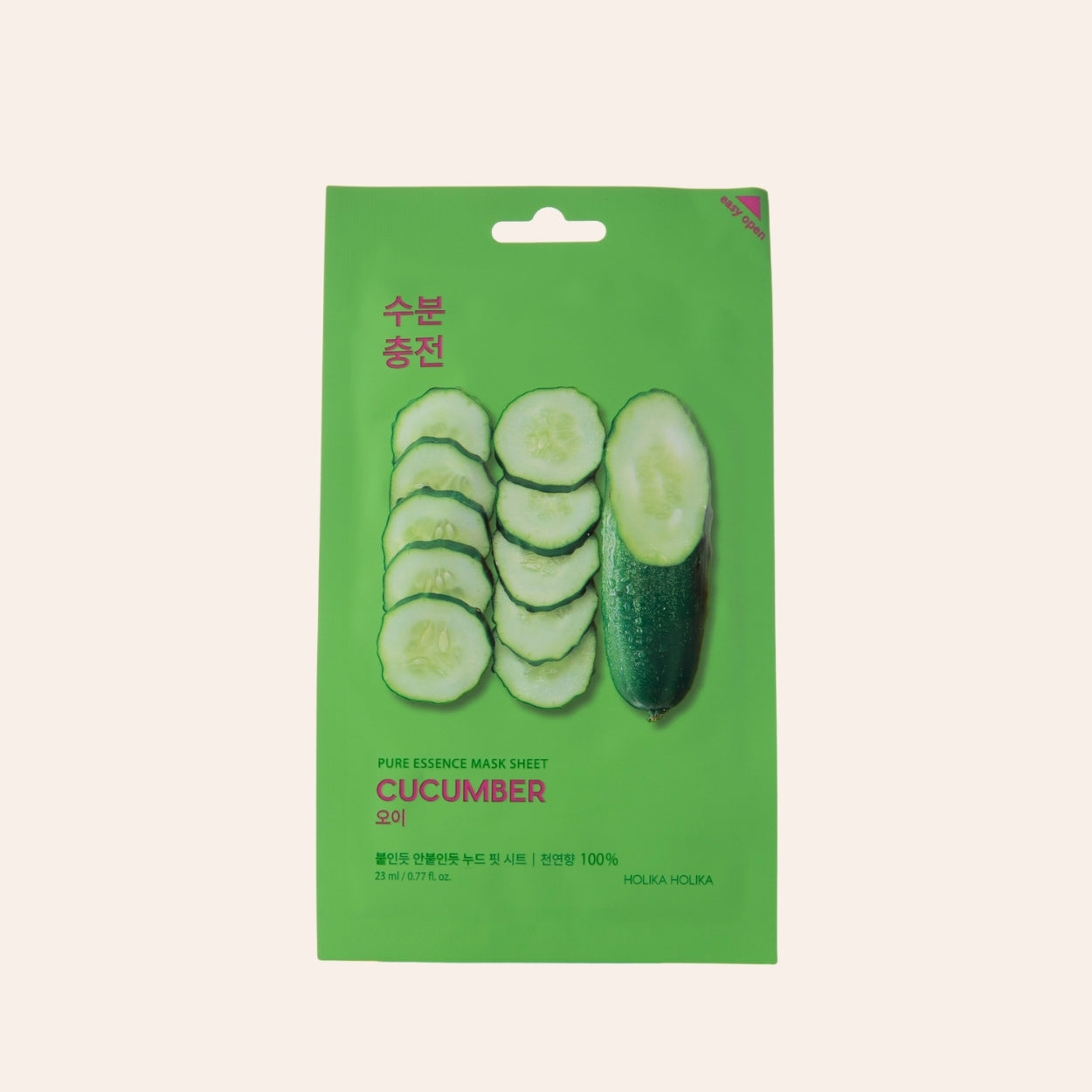 Holika Holika Pure Essence Maske Tuch Gurke 23 ml