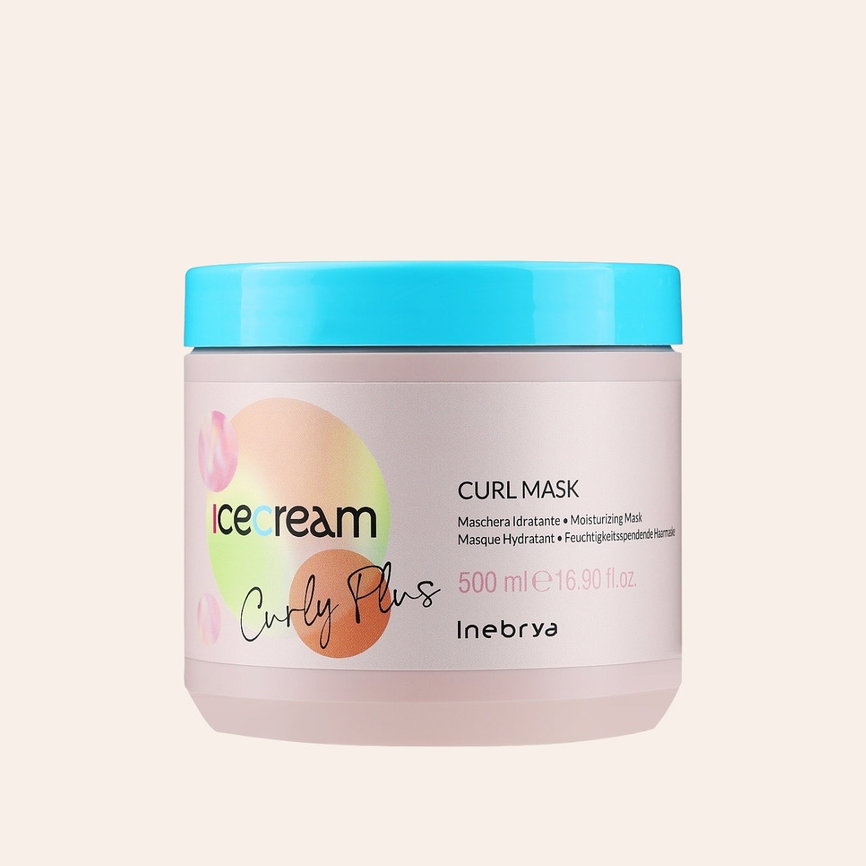 Inebrya Ice Cream Curly Plus Lockenmaske 500 ml