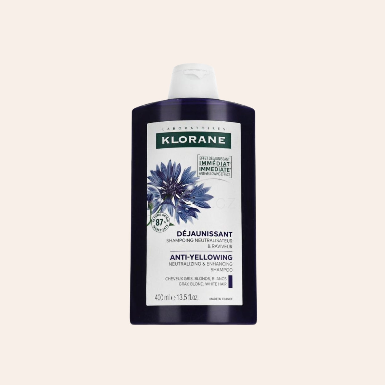 Klorane Bio-Färberhundskam Anti-Gelb 400 ml