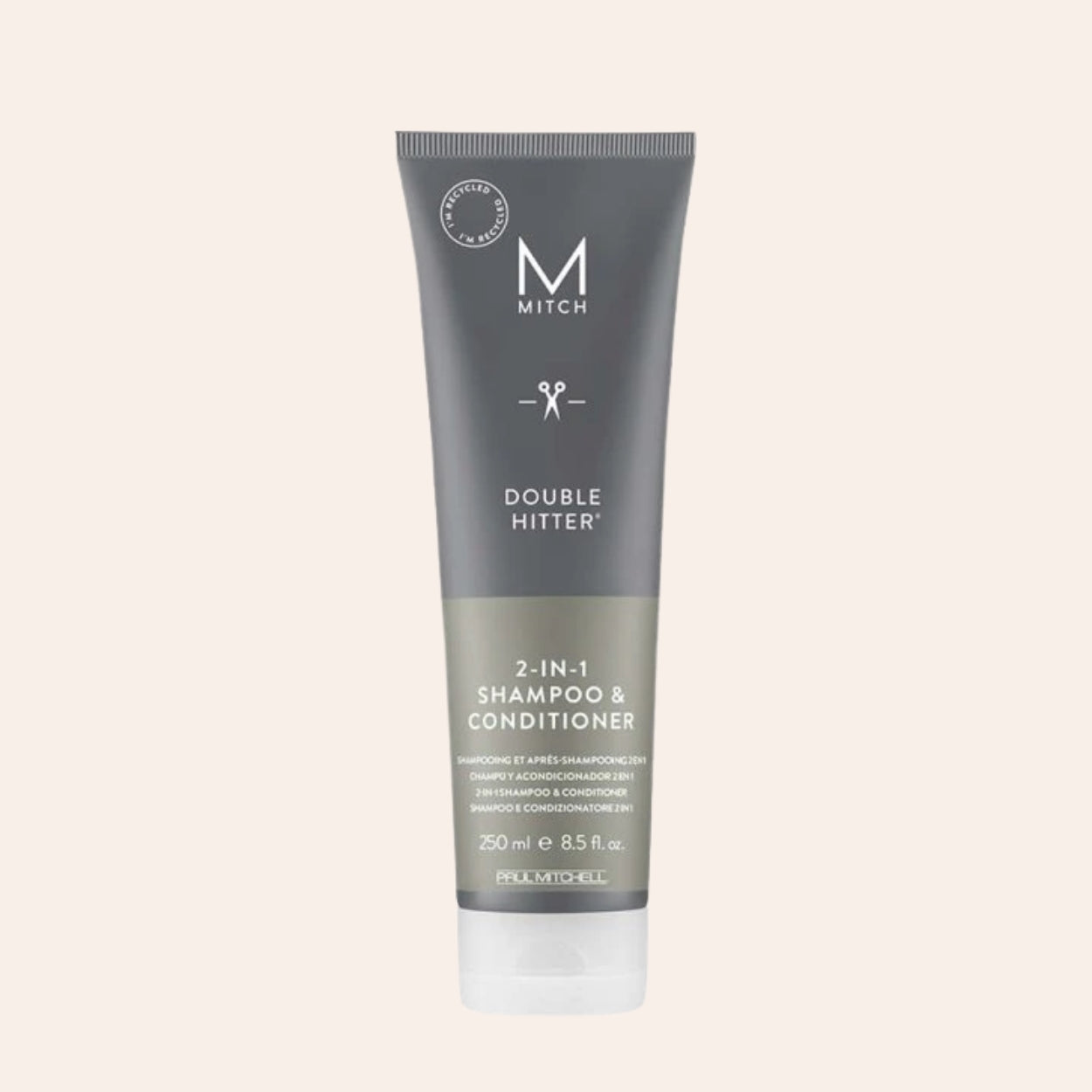 Paul Mitchell Mitch Double Hitter 2-in-1 Shampoo & Conditioner 250 ml