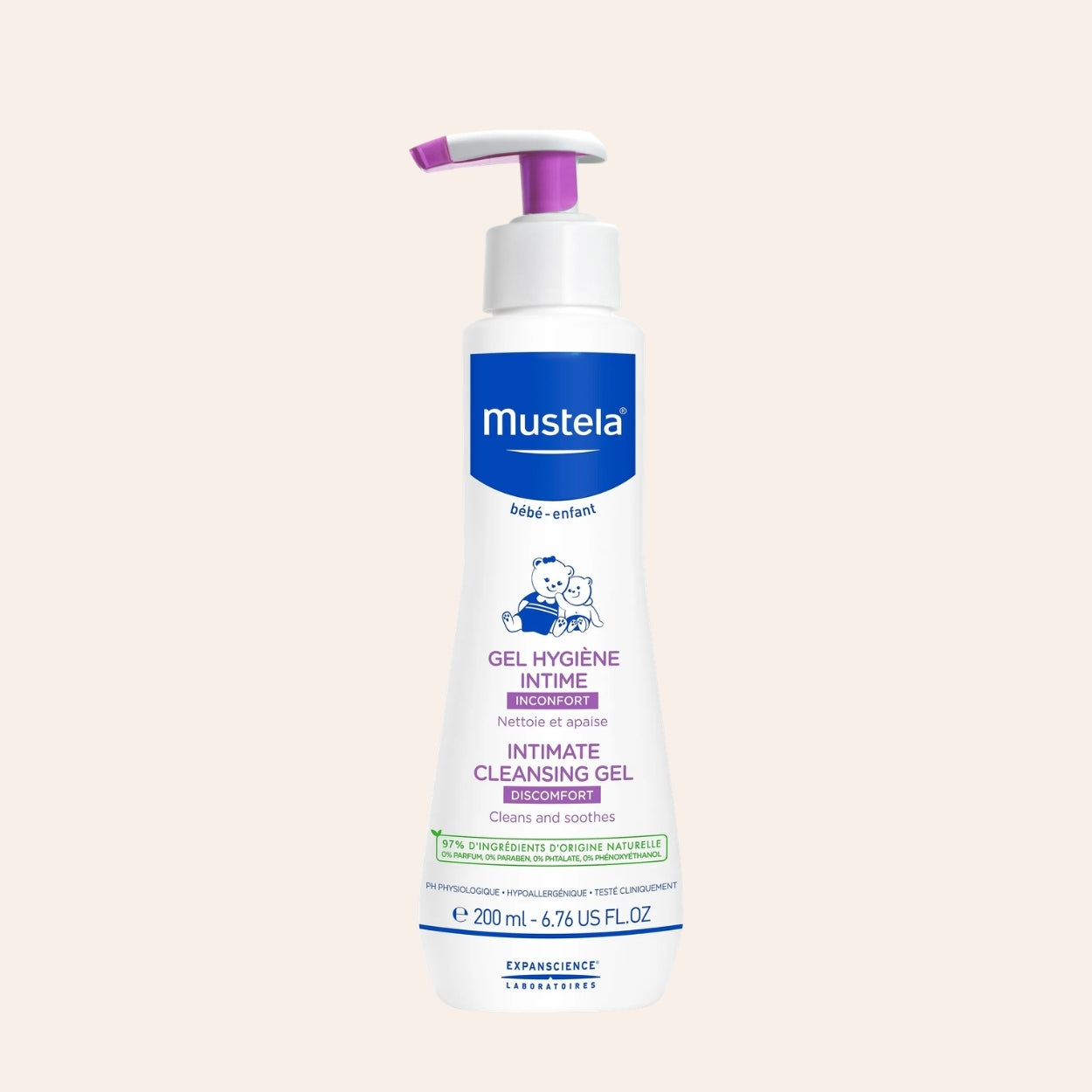 Mustela Bébé Intimate Cleansing Gel 200 ml