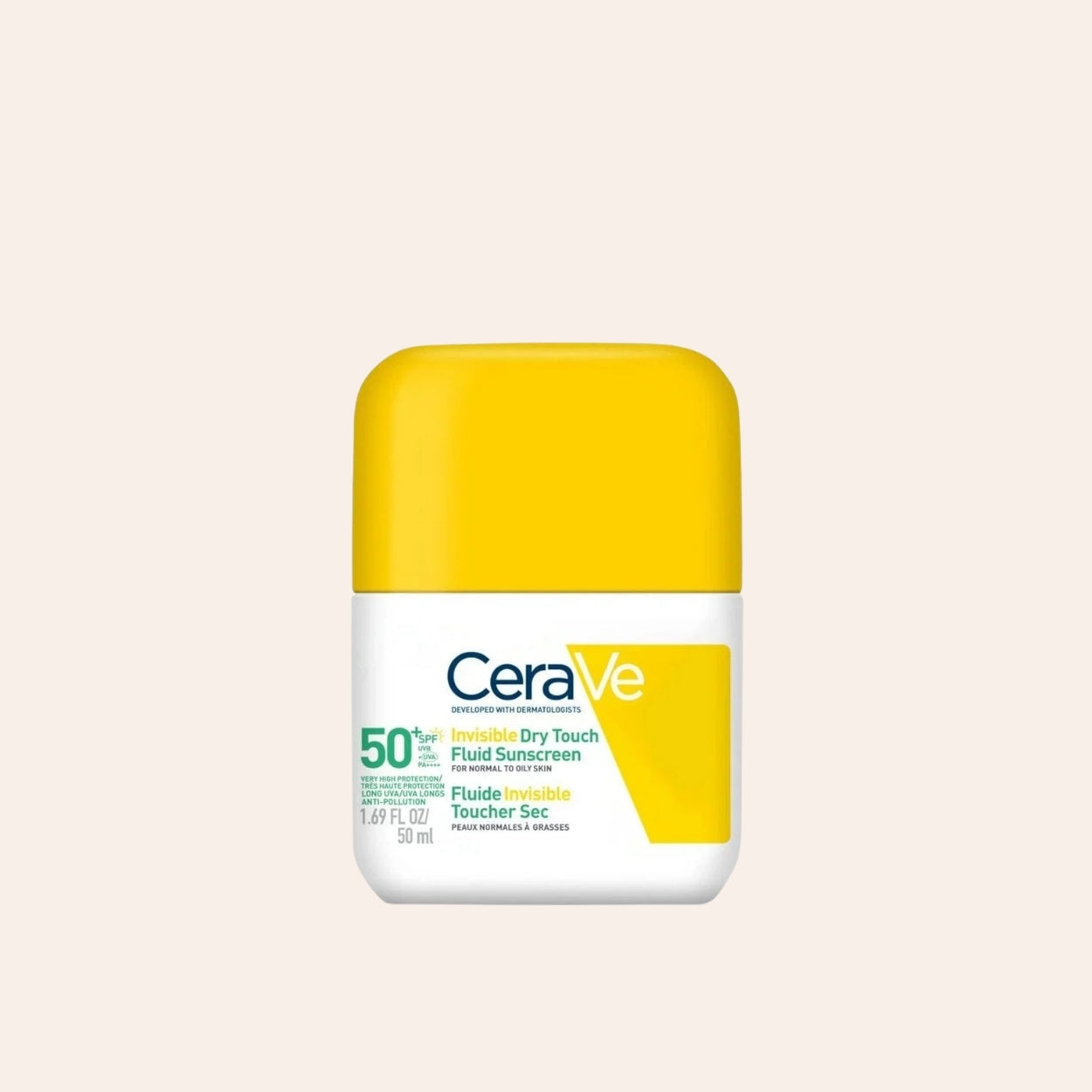 CeraVe Invisible Dry Touch Fluid Sunscreen 50 ml
