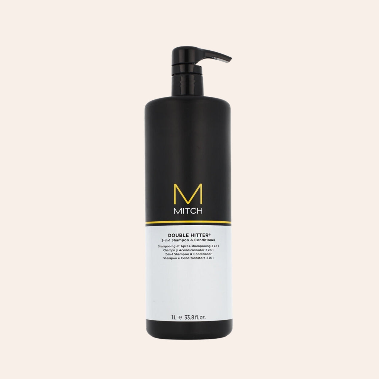Paul Mitchell Mitch Double Hitter 2-in-1 Shampoo & Conditioner 1000 ml