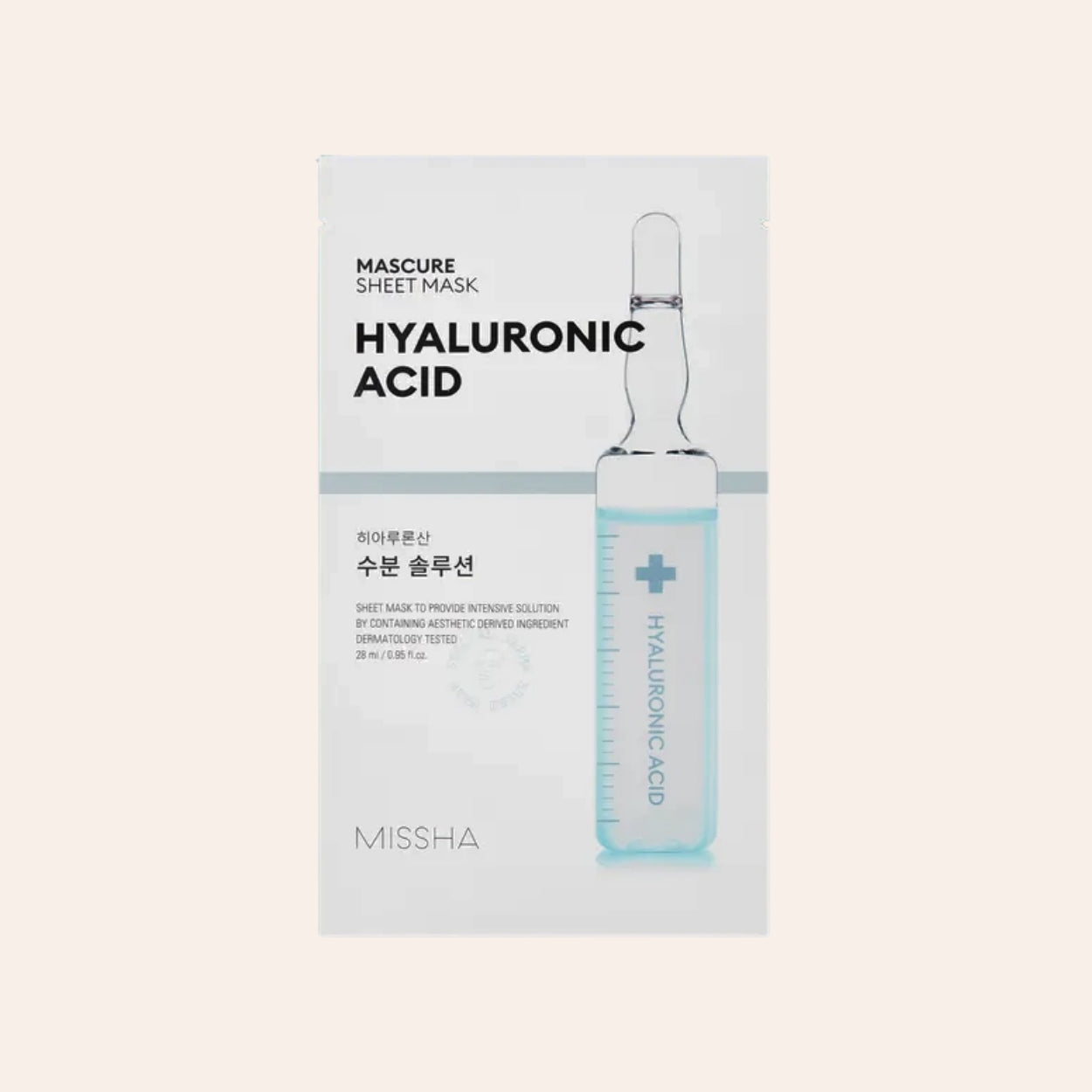 Missha Mascure Sheet Mask Hyaluronic Acid 28 ml