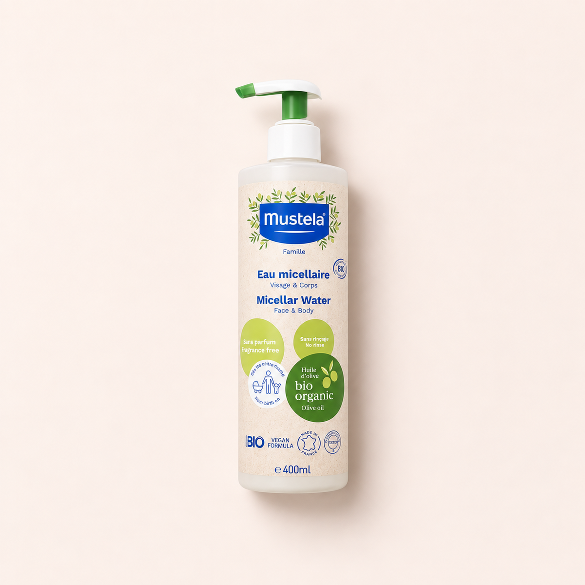 Mustela Bio Micellar Water 400 ml