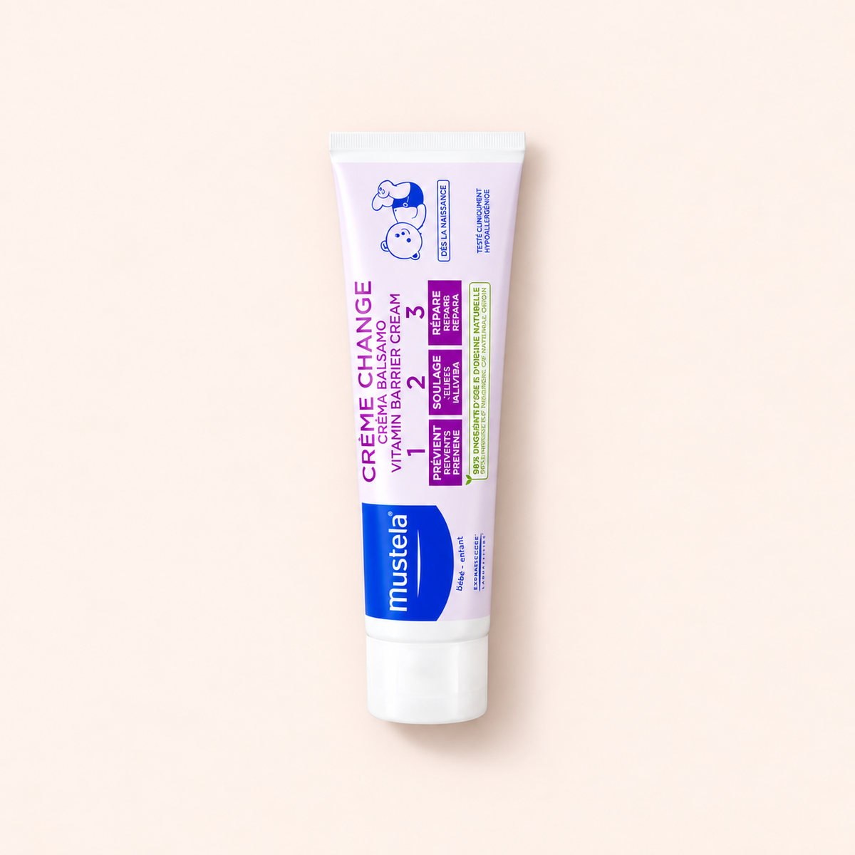 Mustela Bébé Vitamin Barrier Cream 100 ml