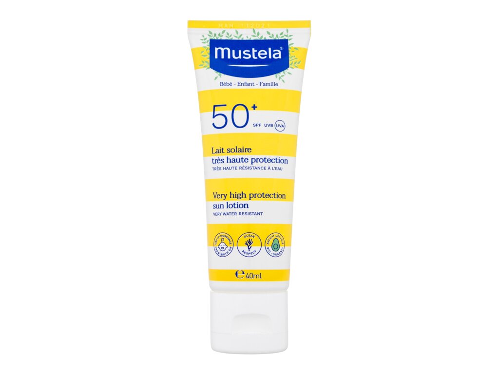 Mustela Bébé Family Sehr hoher Sonnenschutz Lotion 40 ml