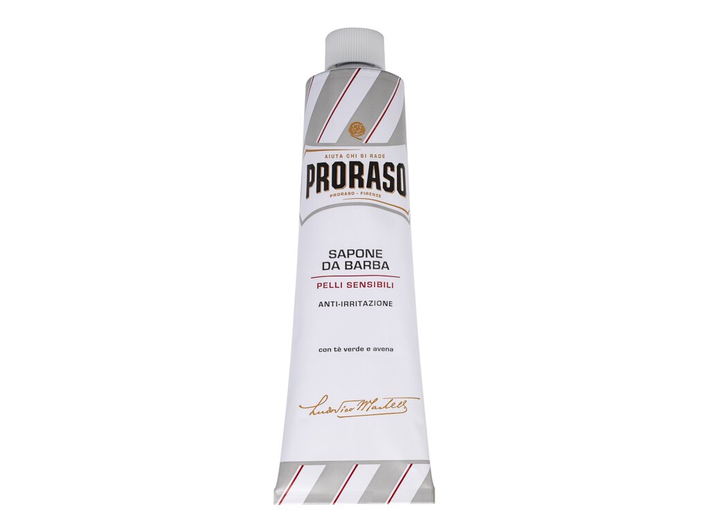 PRORASO White Rasierseife in einer Tube 150 ml