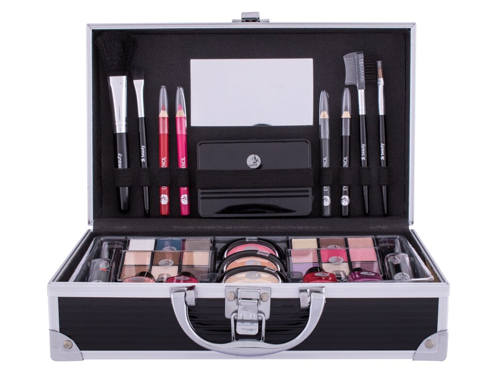 2K Fabulous Beauty-Train-Case Schwarz 66,9 ml