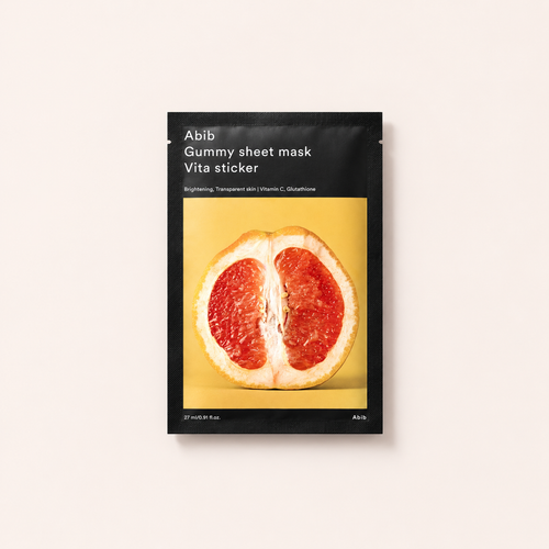 Abib Gummy Sheet Mask Vita Sticker 27 ml – pleťová maska – MrRizz