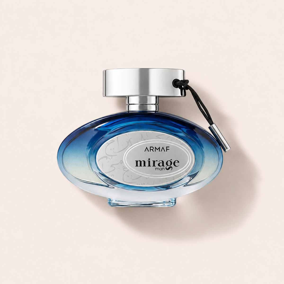 Flakon parfémované vody Armaf Mirage Man 100 ml na světlém pozadí – MrRizz