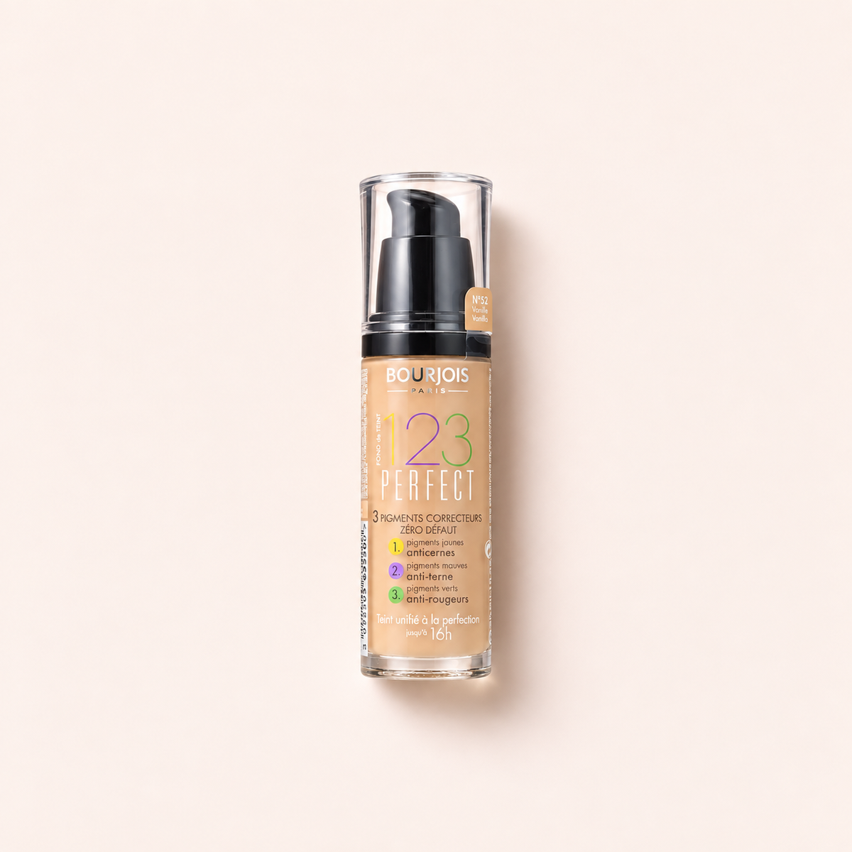 BOURJOIS Paris 123 Perfect Make-up 30 ml – odstín 52 Vanilla – MrRizz