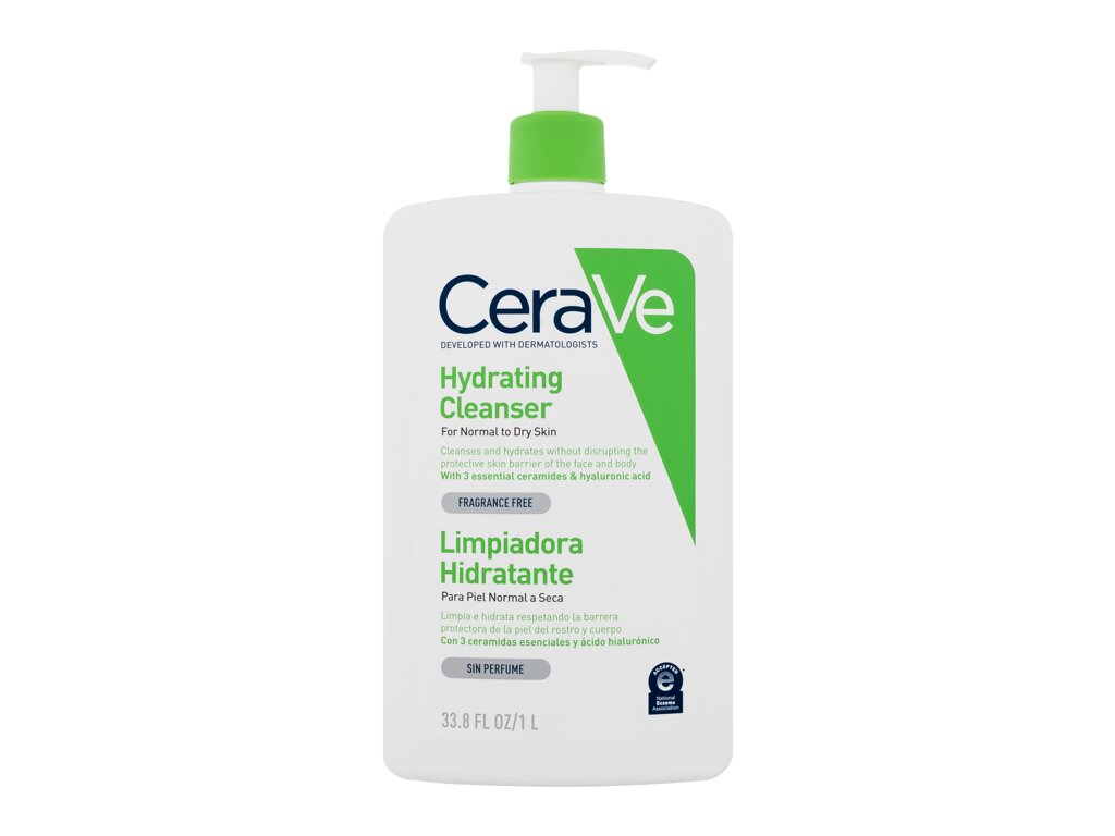 CeraVe Facial Cleansers Hydrating 1000 ml - 1000ml - Čisticí emulze