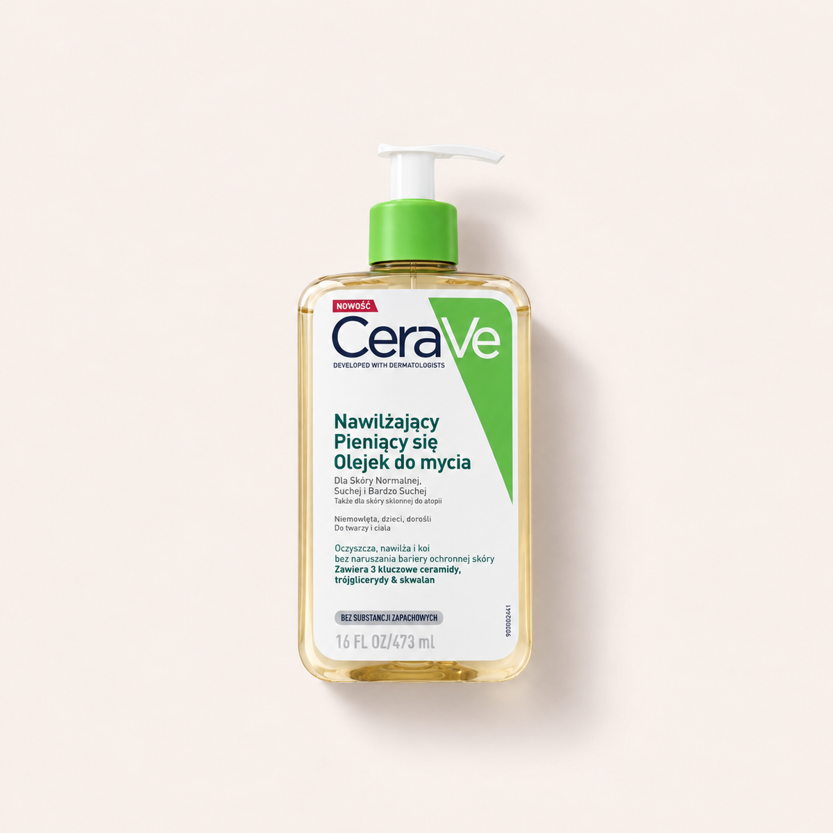 CeraVe Facial Cleansers Hydrating Foaming Oil Cleanser 473 ml – čisticí olej – MrRizz