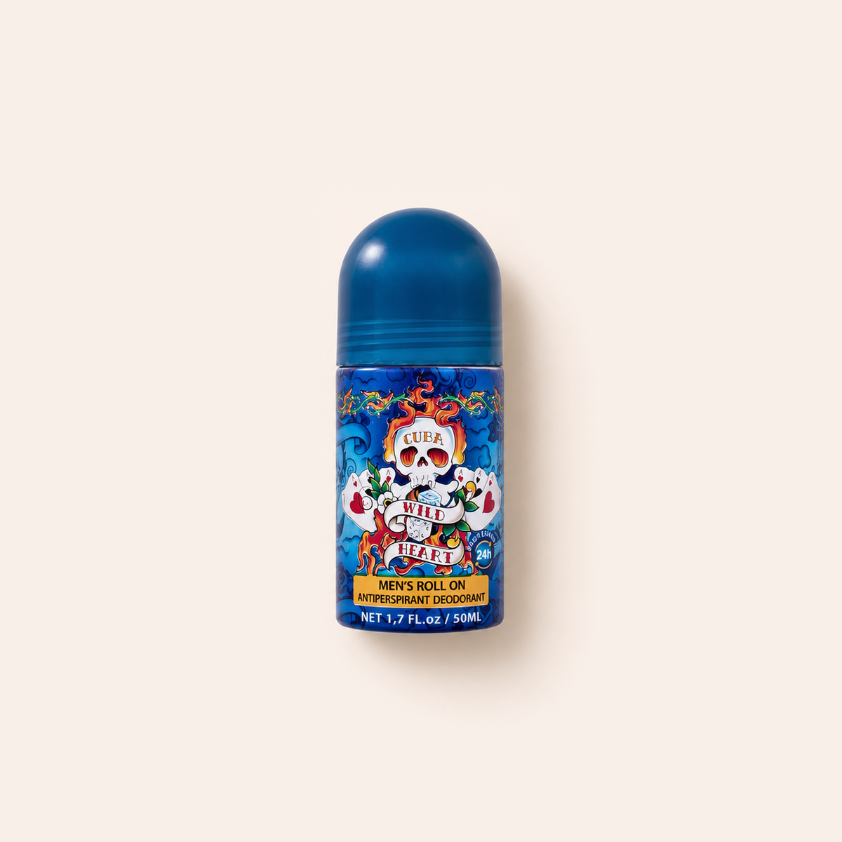 Cuba Wild Heart, roll-on antiperspirant 50 ml – MrRizz