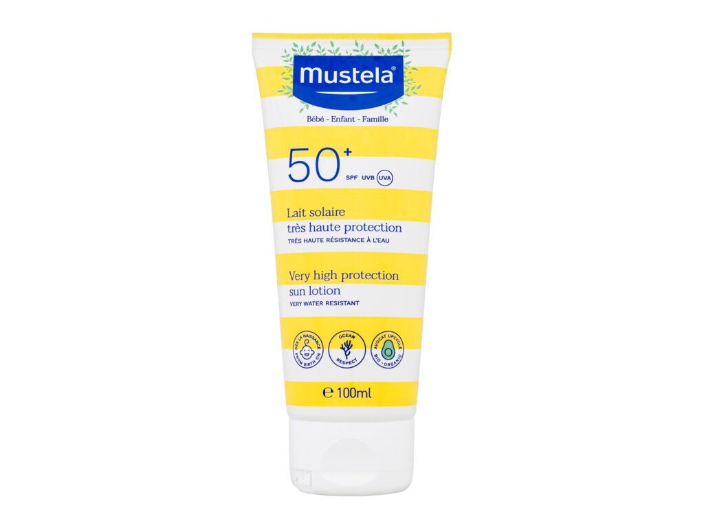 Mustela Bébé Family Sehr hoher Sonnenschutz Lotion 100 ml