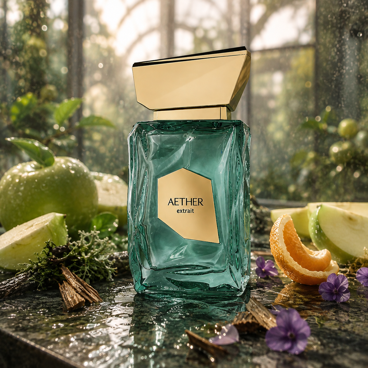 French Avenue Aether Extrait – zelená jablečná scéna po dešti – MrRizz