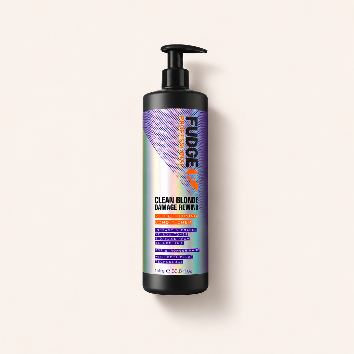 Fudge Professional Clean Blonde Damage Rewind Violet-Toning Conditioner 1000 ml – kondicionér – MrRizz
