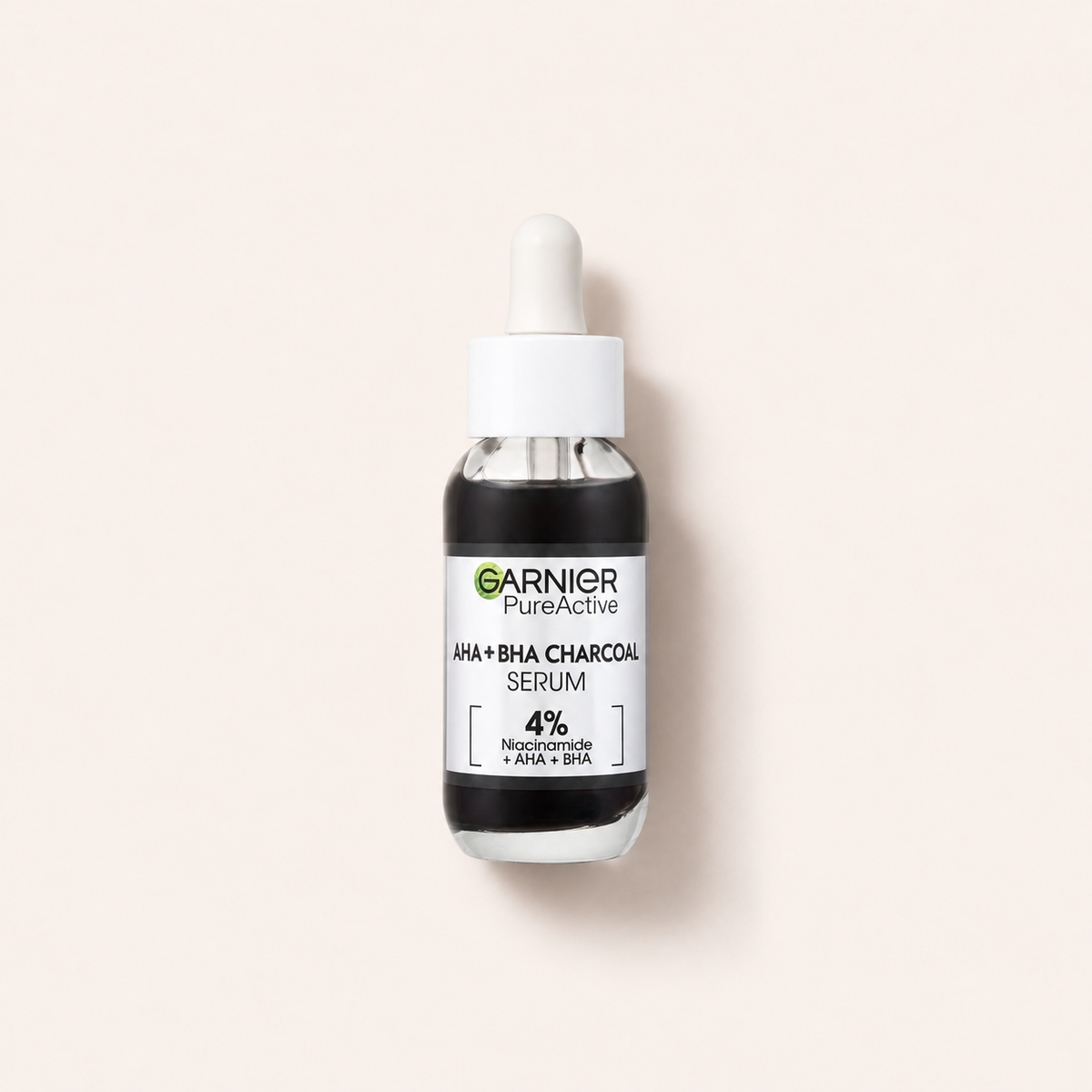 Garnier Pure Active AHA + BHA Charcoal Serum 30 ml – pleťové sérum – MrRizz
