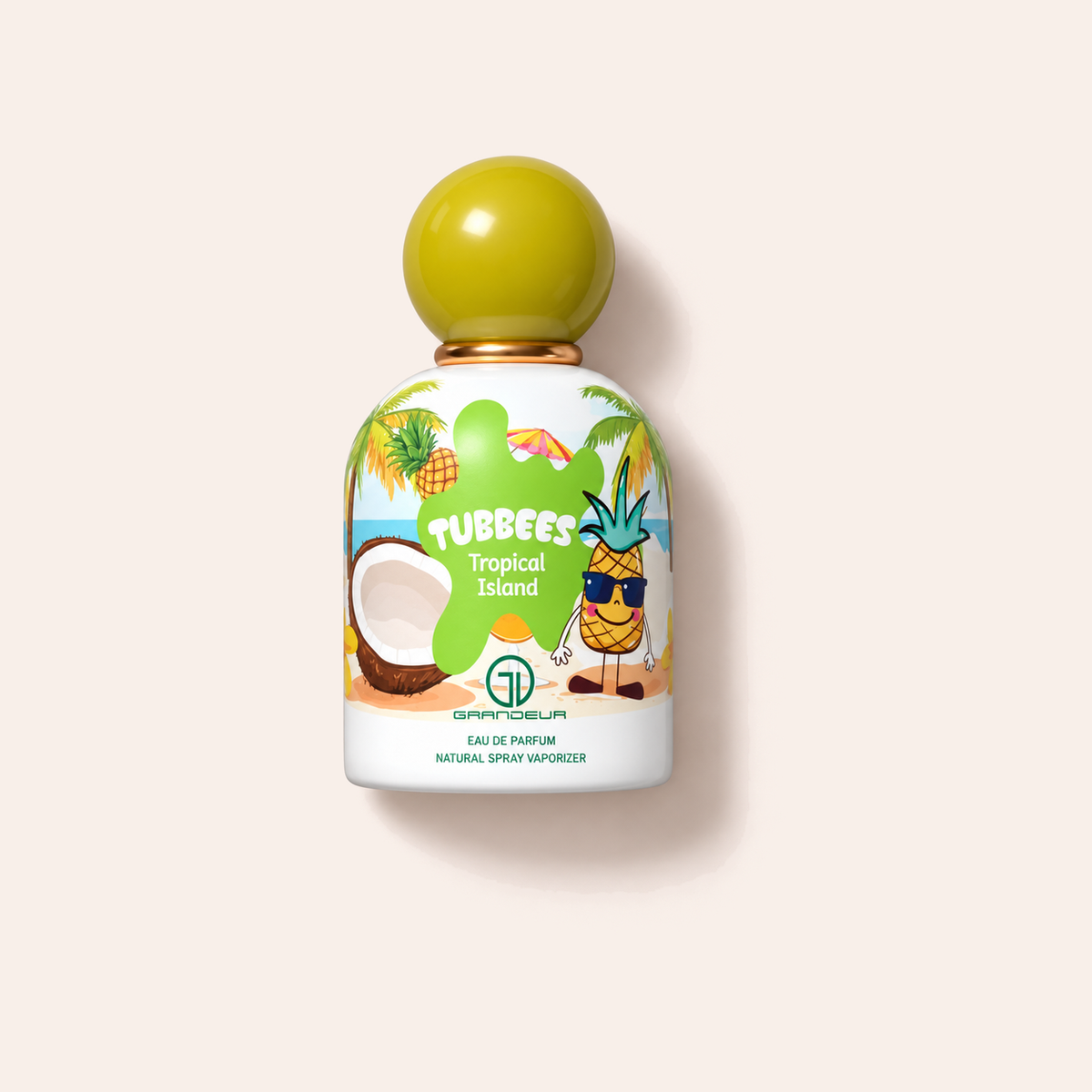 Flakon unisex parfémované vody Grandeur Tubbees Tropical Island EDP 50 ml – MrRizz