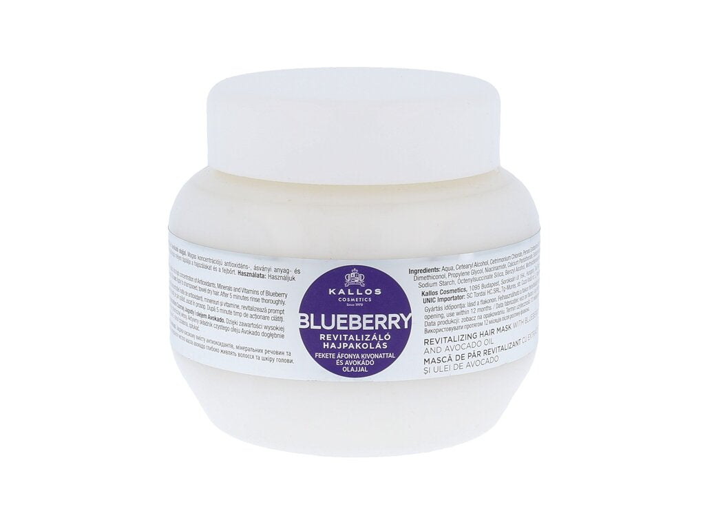 Kallos Cosmetics Blueberry 275 ml - 275ml - Maska na vlasy