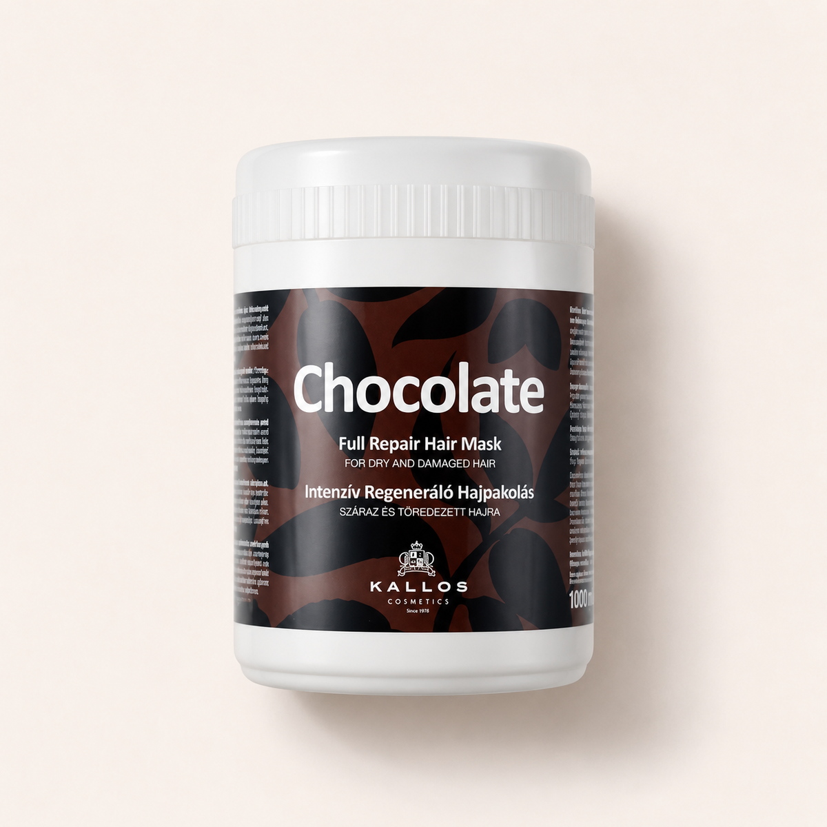 Kallos Cosmetics Chocolate 1000 ml – maska na vlasy – MrRizz