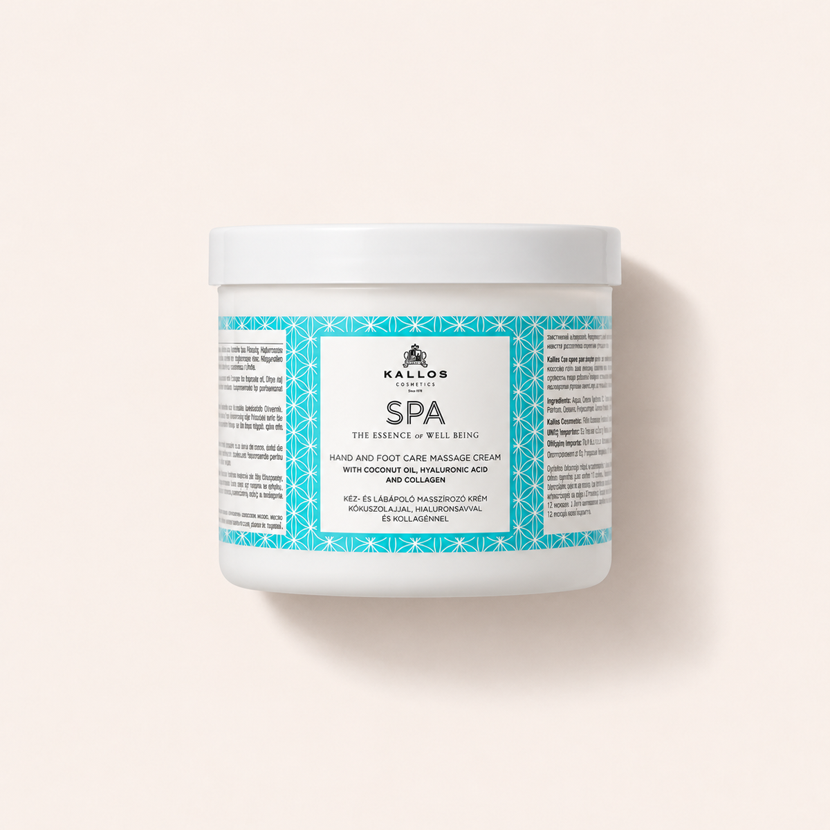 Kallos Cosmetics SPA Hand And Foot Massage Cream 500 ml – tělový krém – MrRizz