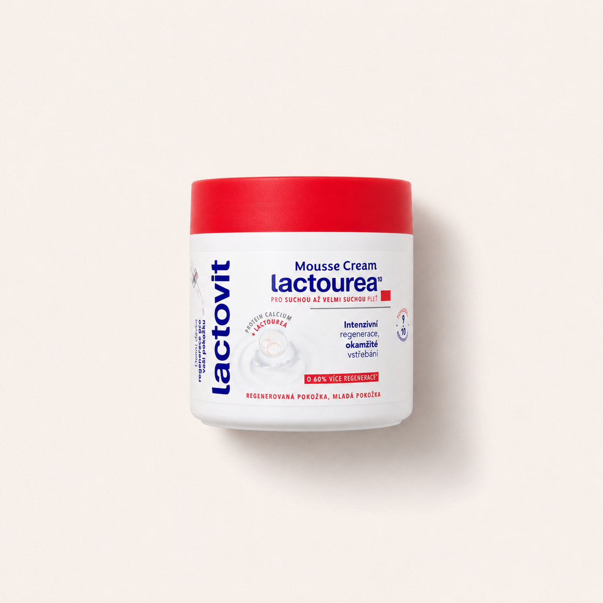 Lactovit LactoUrea Regenerating Mousse Cream 400 ml – tělový krém – MrRizz
