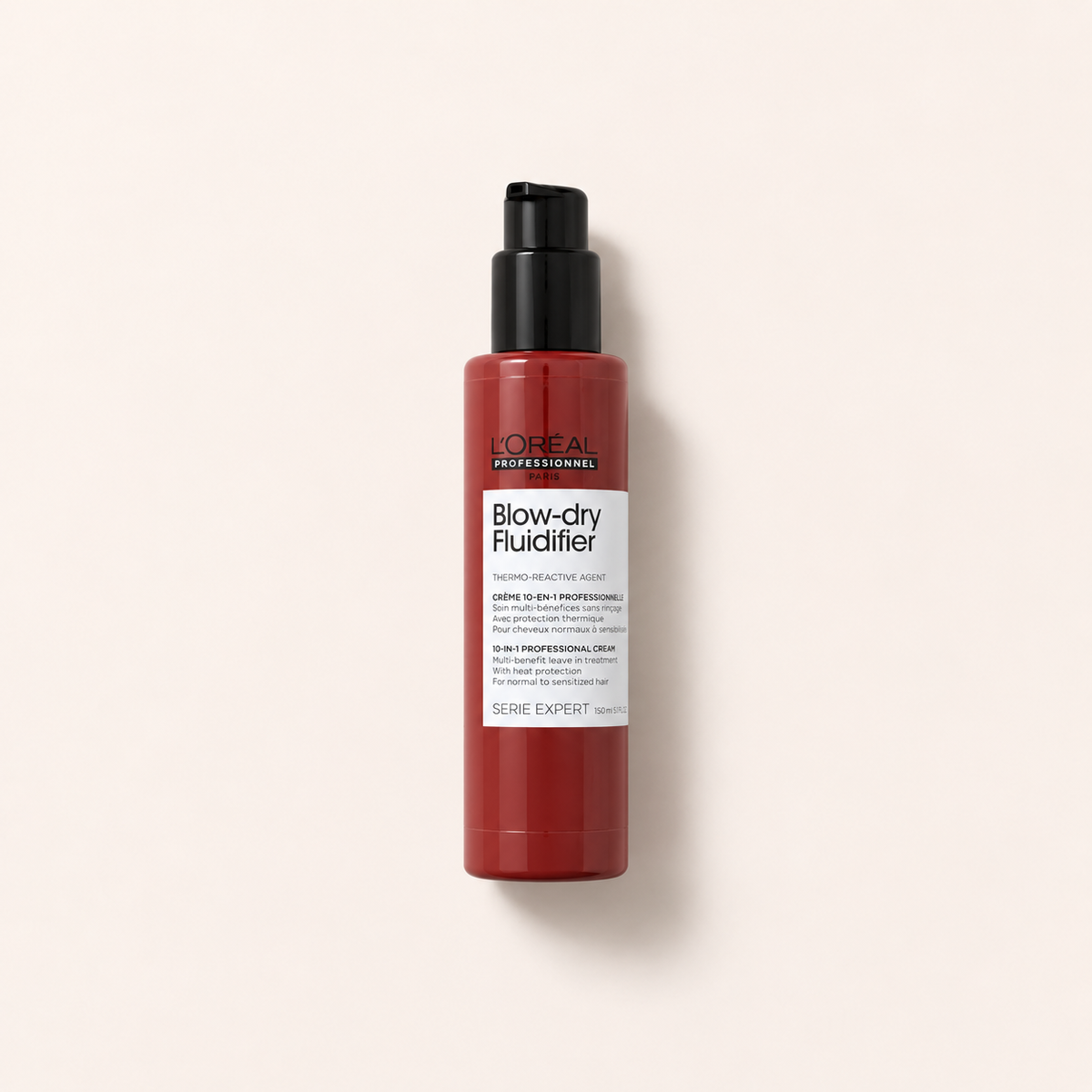 L'Oréal Professionnel Blow-Dry Fluidifier 10-In-1 Professional Cream 150 ml – pro tepelnou úpravu vlasů – MrRizz