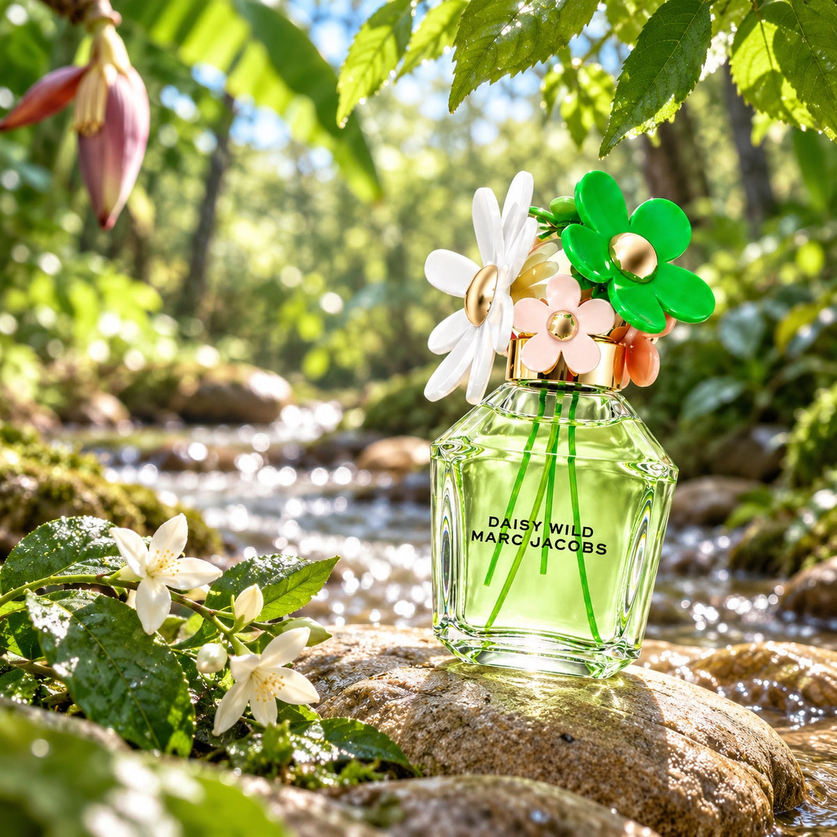 Marc Jacobs Daisy Wild 100 ml, zelené jarní zátiší u lesního potoka s jasmínem – MrRizz