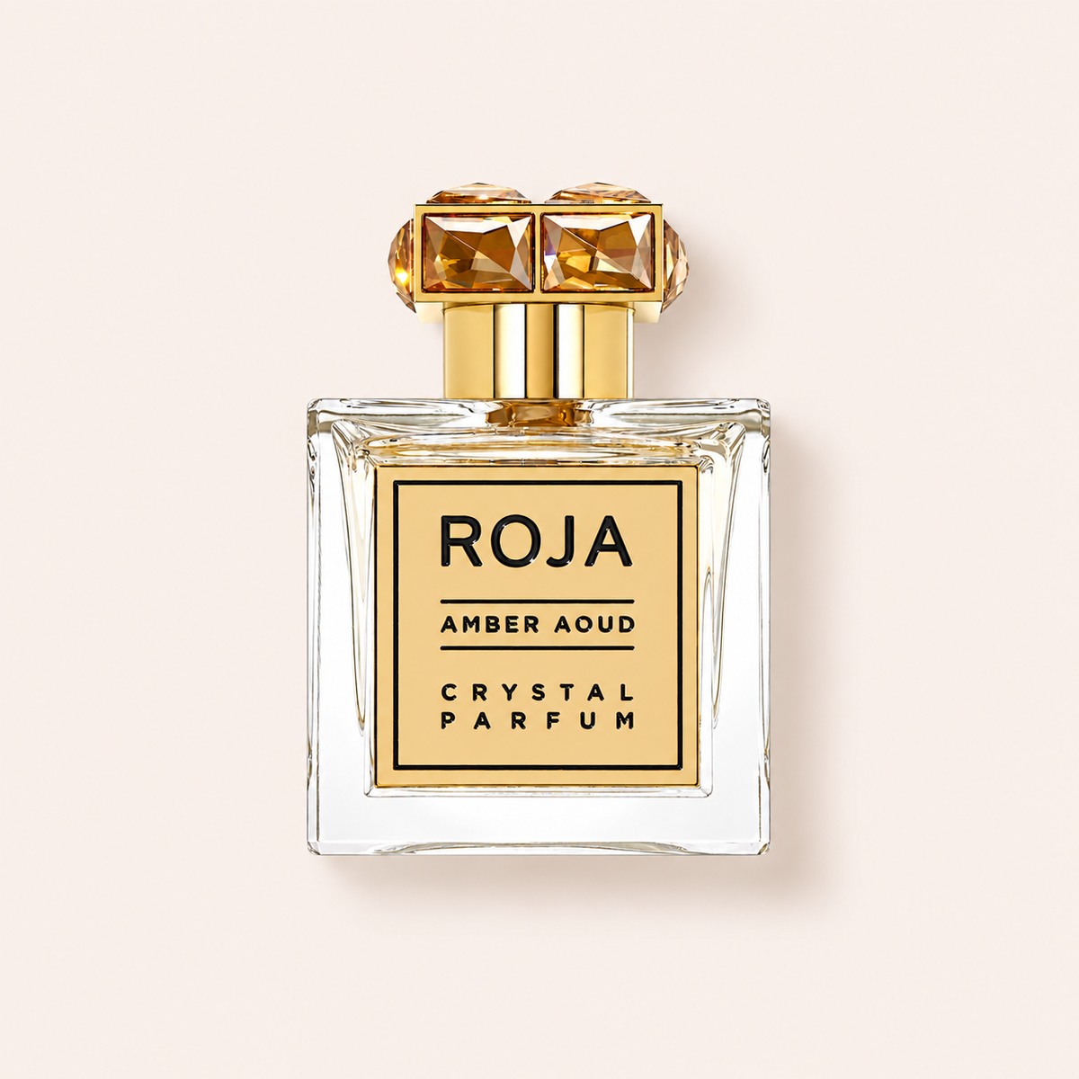 Roja Parfums Amber Aoud Crystal 100 ml – titulní produktová fotografie – MrRizz