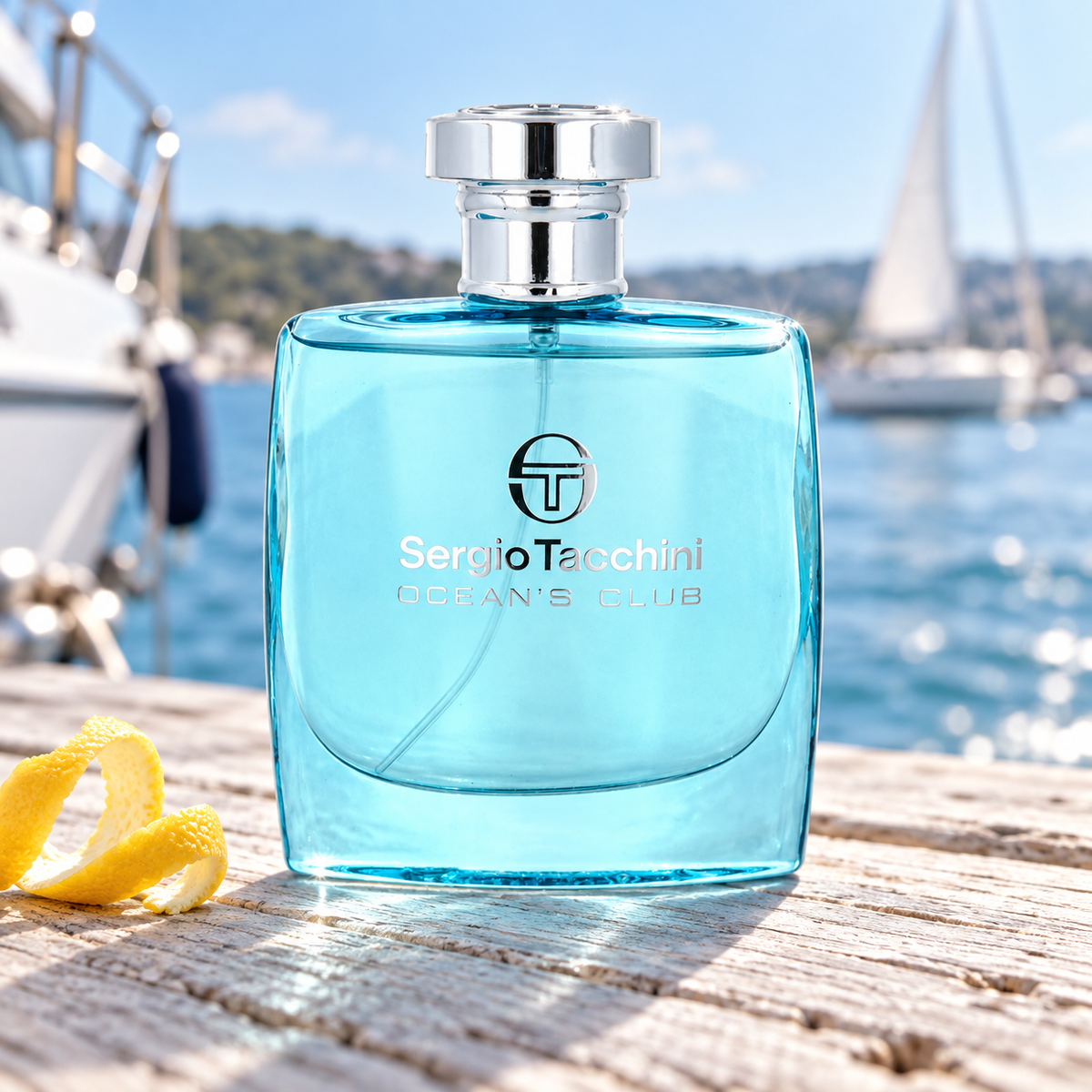 Sergio Tacchini Ocean´s Club EDT 100 ml – produkt v prostředí