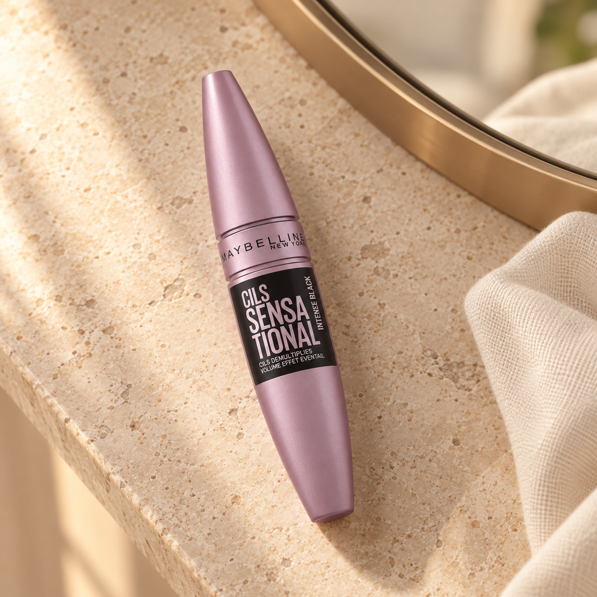 Maybelline Lash Sensational 9,5 ml – produkt v prostředí