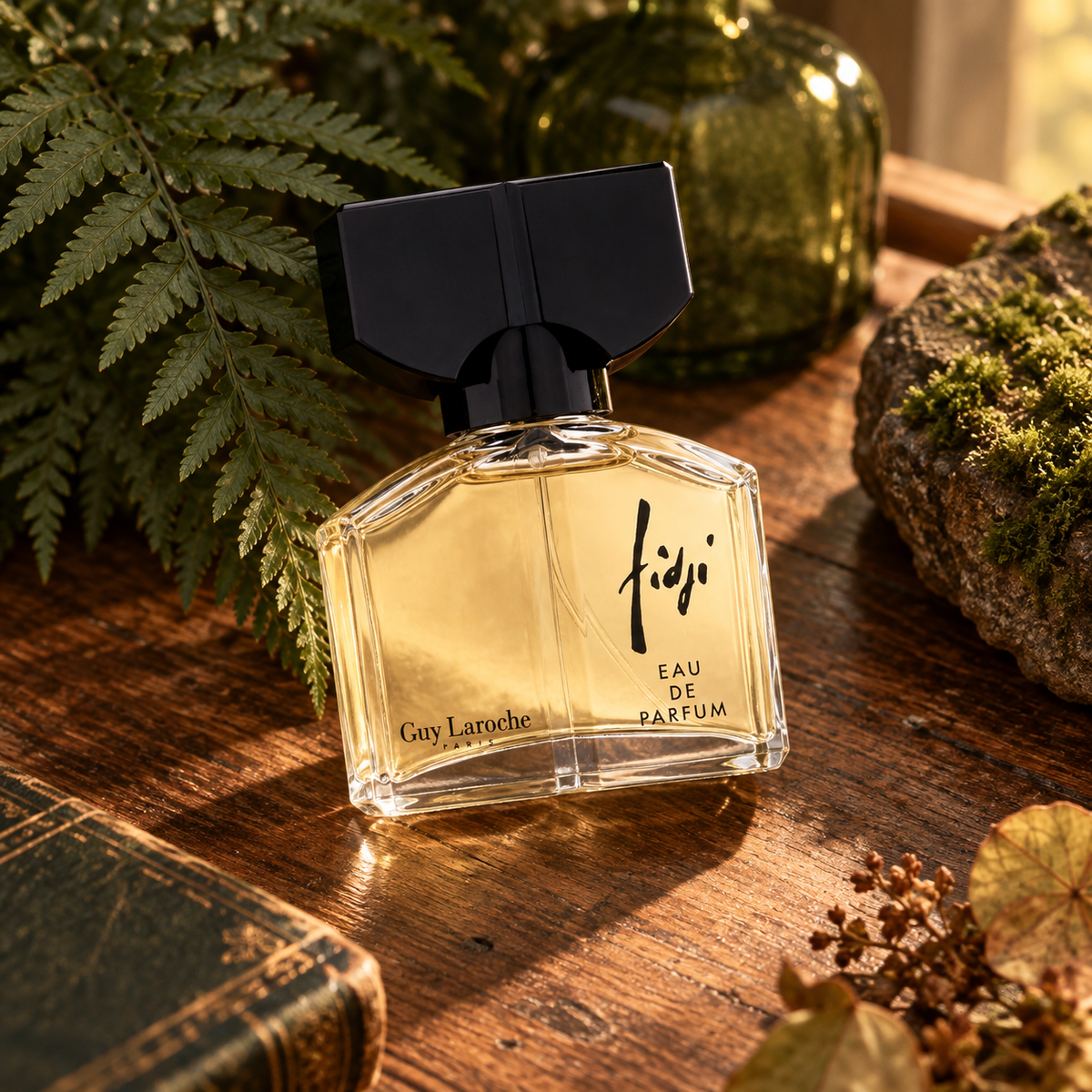Guy Laroche Fidji EDP 50 ml – produkt v prostředí