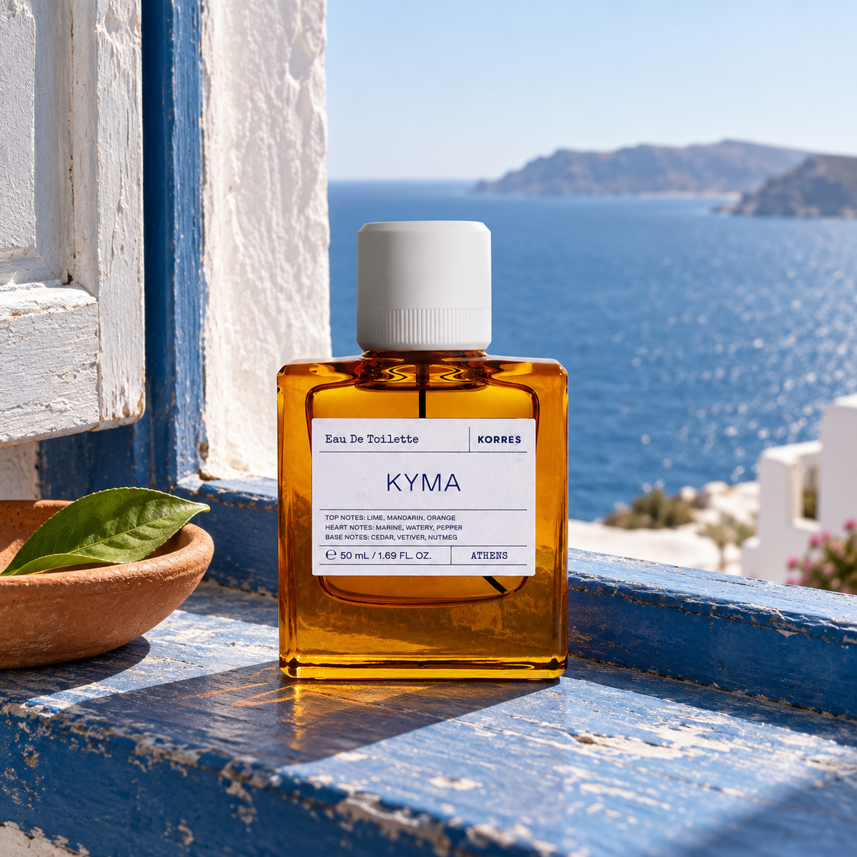 Korres Kyma EDT 50 ml – produkt v prostředí