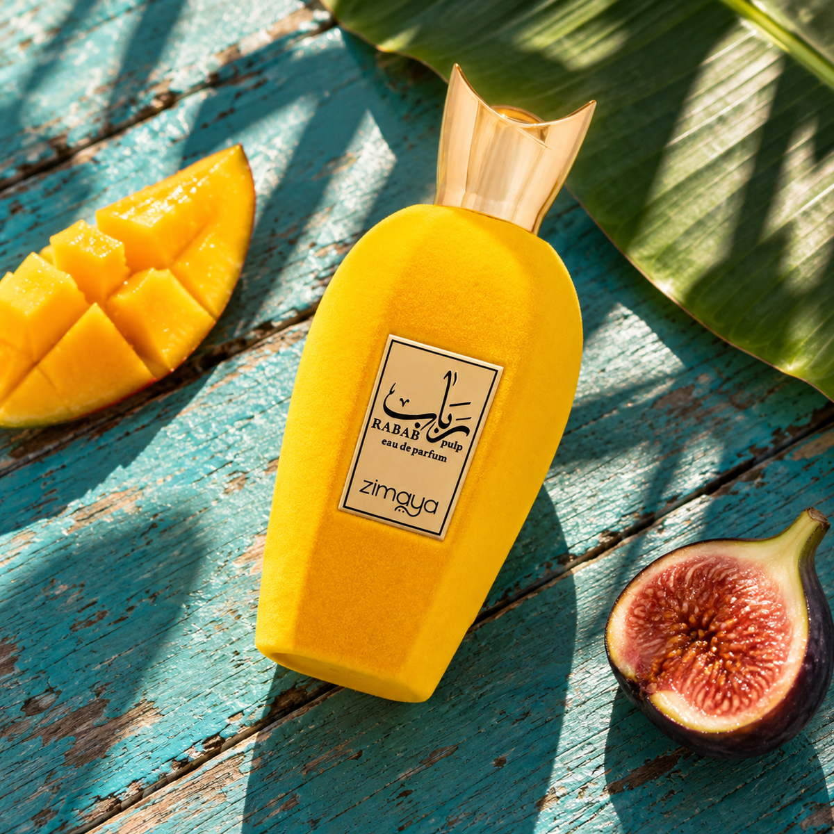Zimaya Rabab Pulp EDP 100 ml – produkt v prostředí