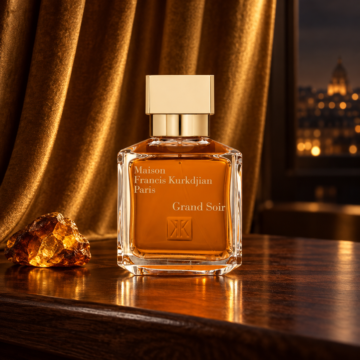 Maison Francis Kurkdjian Grand Soir EDP 70 ml – produkt v prostředí