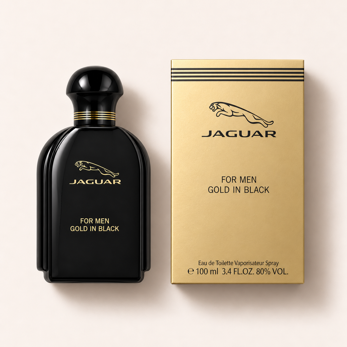 Jaguar For Men Gold in Black 100 ml – flakon s krabičkou – MrRizz