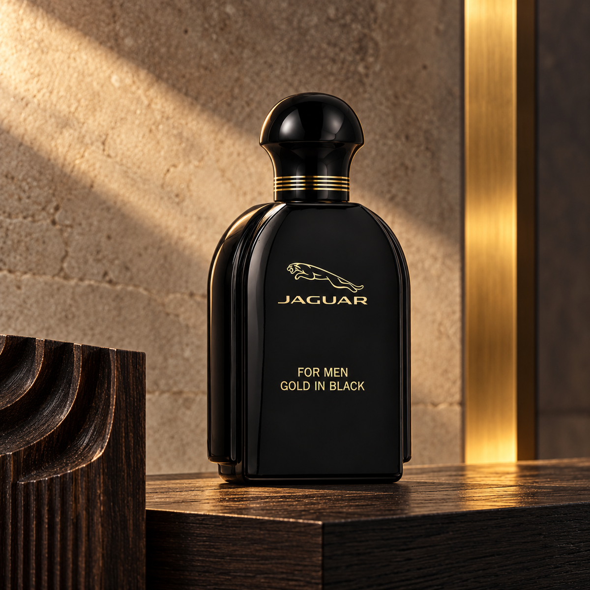Jaguar For Men Gold in Black 100 ml – produktová scéna – MrRizz